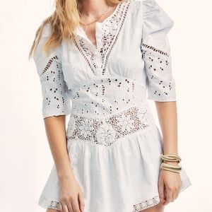 SOLD Love Shack Fancy Divine Dress in White